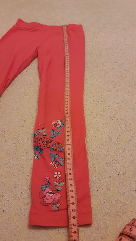 Dievčenské legíny veľkosť 122, 122