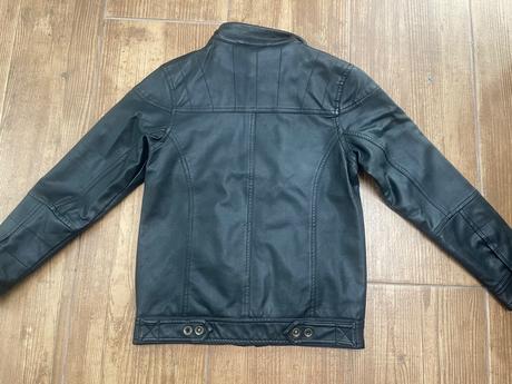 Koženkova bunda, vertbaudet,134