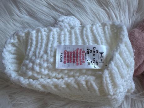 Čiapka úpletová 12-24 m, f&f,86