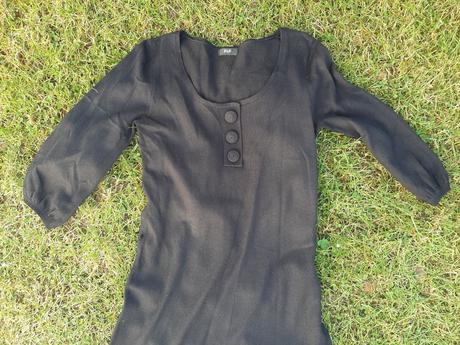 Šaty pletené f&f velk. 10., h&m,38