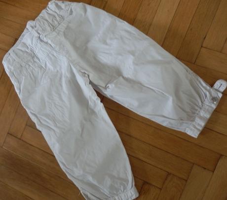 Biele nohavice na 8 r, next,128