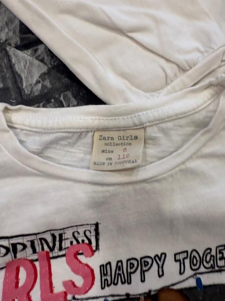 Zara a mango dievcenske trička č.116, zara,116