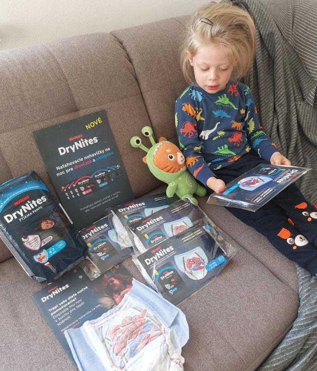 DryNites® naťahovacie nohavičky na noc pre deti