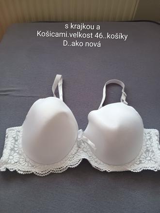Podprsenka vystužená, xxl