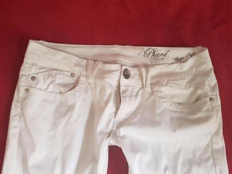 Biele 3/4 nohavice zn.phard, 28