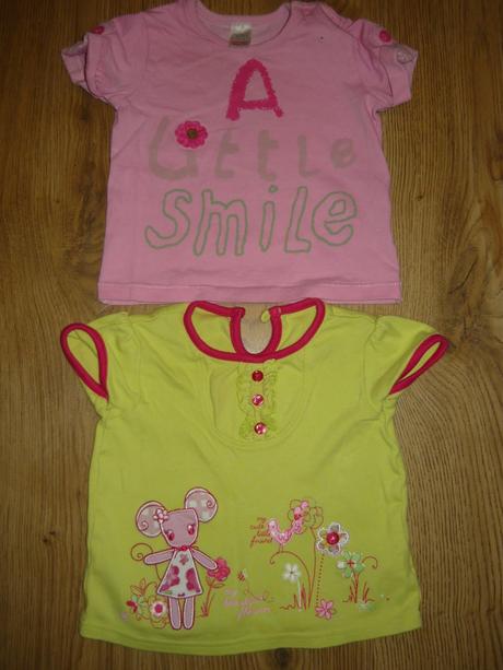 Mix vecí pre dievčatá veľkosť -74, 68–80