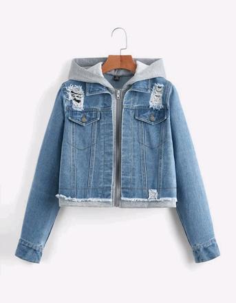 Riflova bunda s kapucňou poštovné zdarma, 128 - 164