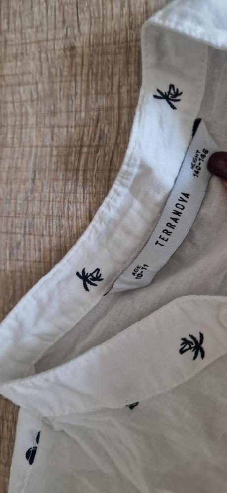 Letná košeľa biela, veľ. 140, terranova,140