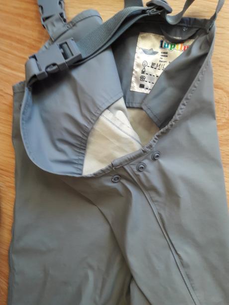 Pogumovane nohavice na traky--lupilu--98/104, lupilu,104