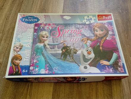Puzzle frozen,