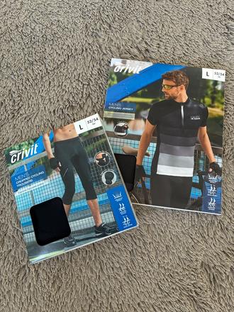 Crivit cyklistické oblečenie, crivit,l