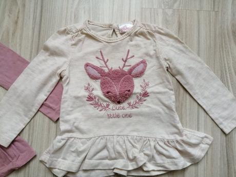 2x tričko + 2x pančuchy č. 80/86, 86