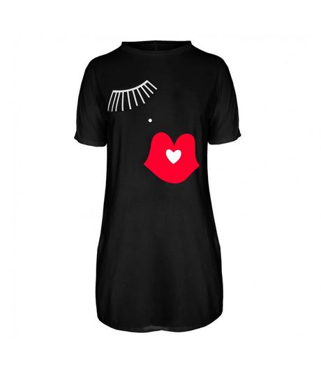 Trickove saty lips, m / s
