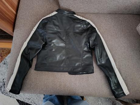 Bundička z umelej kože, h&m,152