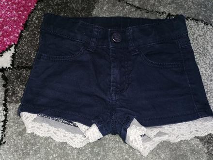 Riflové šortky 18-24 mesiacov, h&m,92