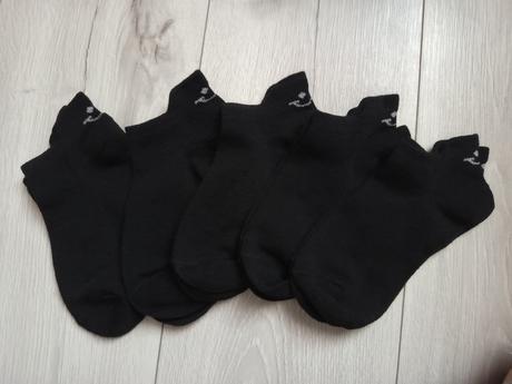 Nové -nenosené čierne ponožky, 36