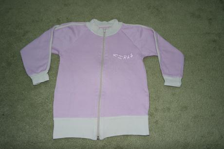 Tepláková dievčenská bundička, 128