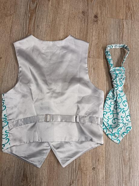 Oblek, vesta, kravata, nohavice, 110