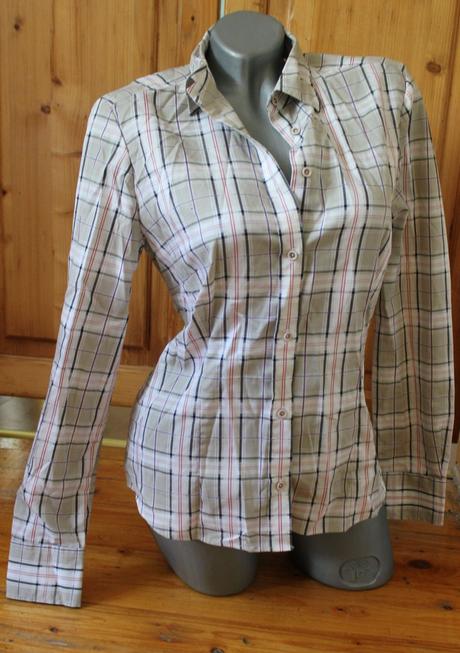 Karovana bavlnena bluzka, m