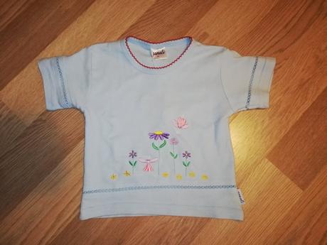 Tričko s vyšívanymi kvietkami, ganali,92