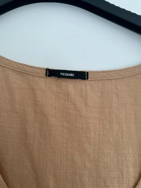 Tezenis letné svetlo hnedé šaty m, tezenis,m