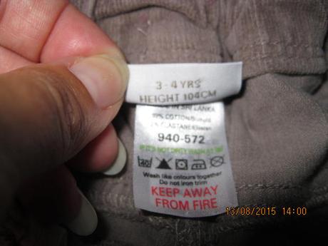 2 ks nohavíc, next,104