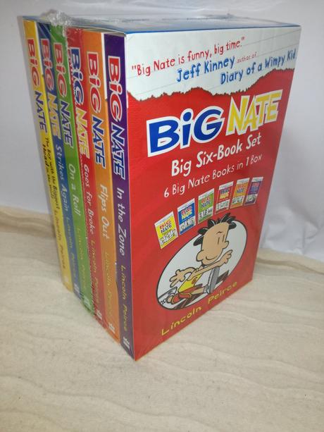 Lincoln peirce big nate 6 books set,