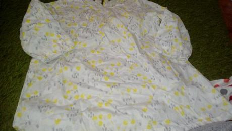 2x bavlená predĺžená blúza, cena spolu, vertbaudet,152