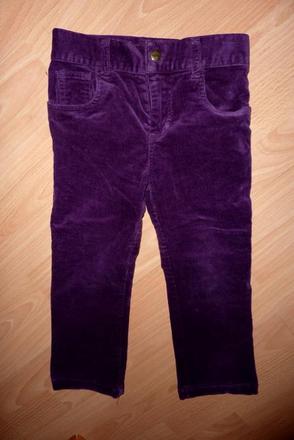 Girl2girl slim rifle, fiaľové, v. 3-4r./104-110, girl2girl,104