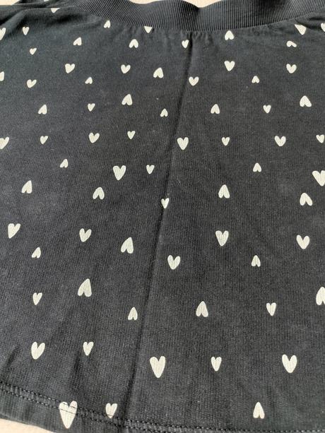 Sukňa s motívom srdiečok, h&m,134