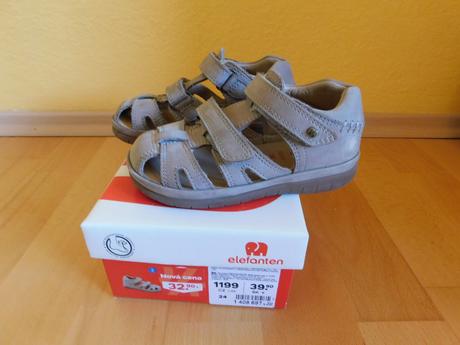Kožené sandále, elefanten,24