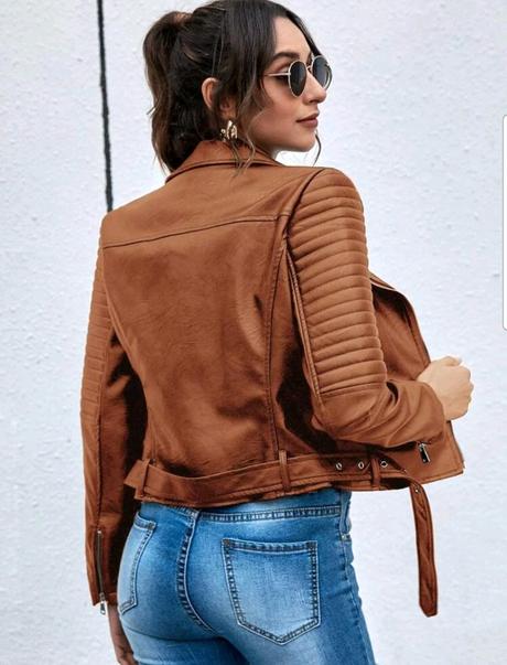 Bunda koženková krásne detaily, l / m / s / xl / xs