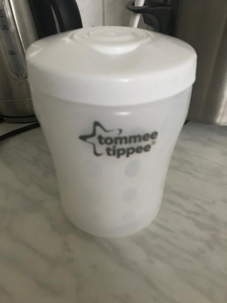 Sterilizator flasiek cestovný do mikrovlnky, tommee tippee
