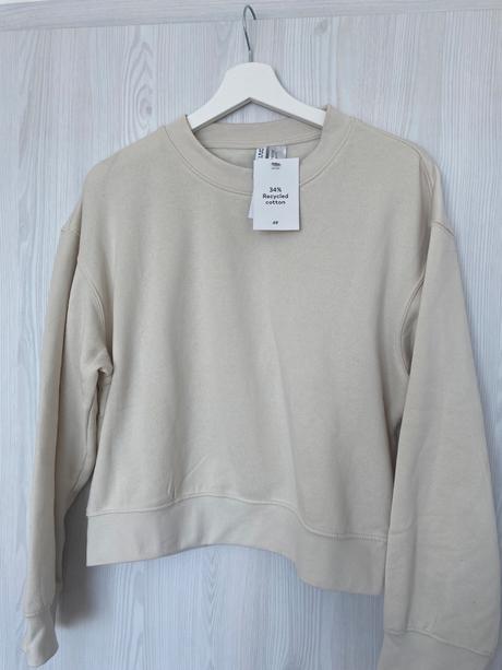 H&m béžová mikina, h&m,m