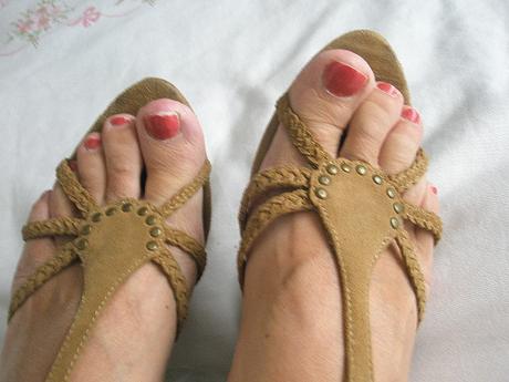 Kožené sandále z indie veľ. 7/41, 41