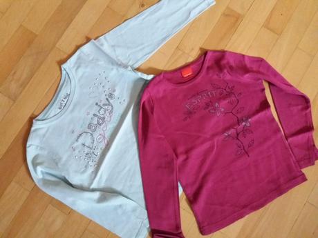 Tričko s dlhým rukávom 116/122v.-suma spolu, 116