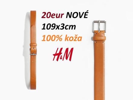 Opasok koža béžový, h&m