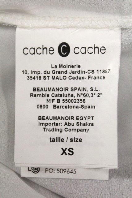 -šedý pulóver s golierom cache cache veľ. xs a, xs