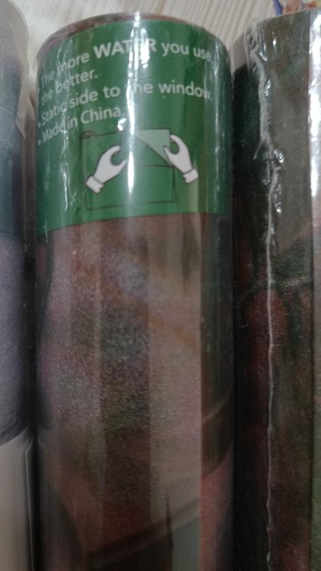 Samopriľnuca fólia, neprehľadná fólia na okno, 