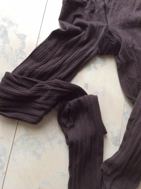 Vzorované kvalitné pančuchy, l