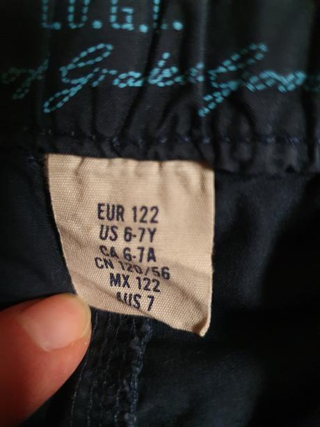 Letné nohavice, h&m,122