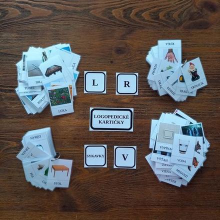 Logopedické kartičky (4 verzie),