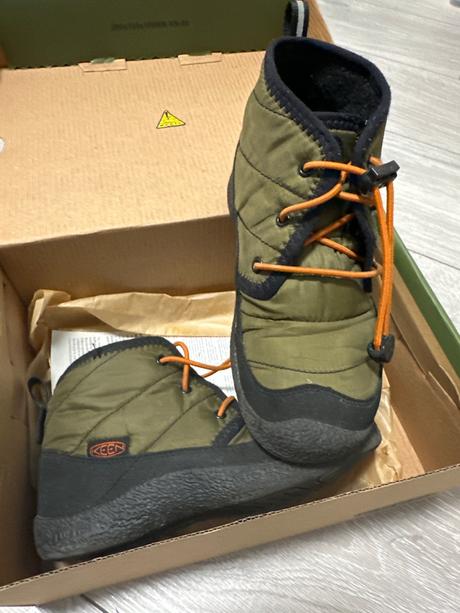 Zateplené členkové topanky keen, keen,32