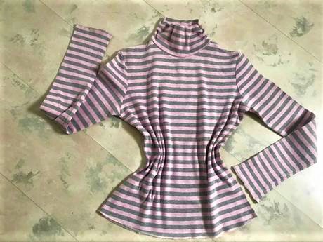 Bavlnené tričko, papaya,m