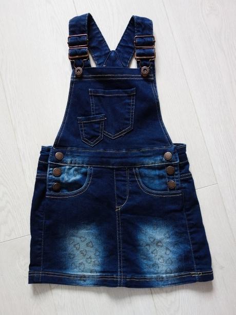 Riflová sukňa punto, 104