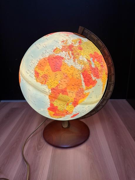 Luxusný reliéfny glóbus,