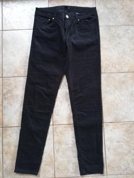 Dámske/dievčenské menchester nohavice, h&m,40
