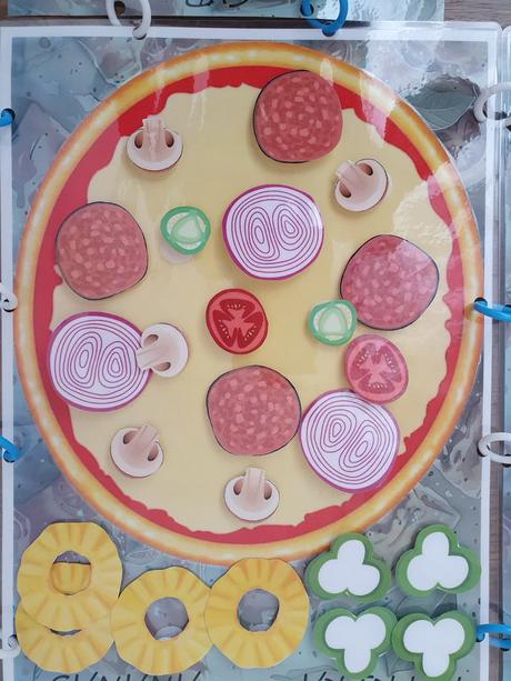 Zošit pizza na suchy zips od 2 rokov, 