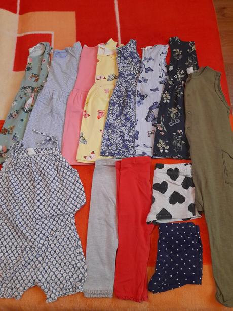 Letny balik dievčensky h&m 98-104, 86–98