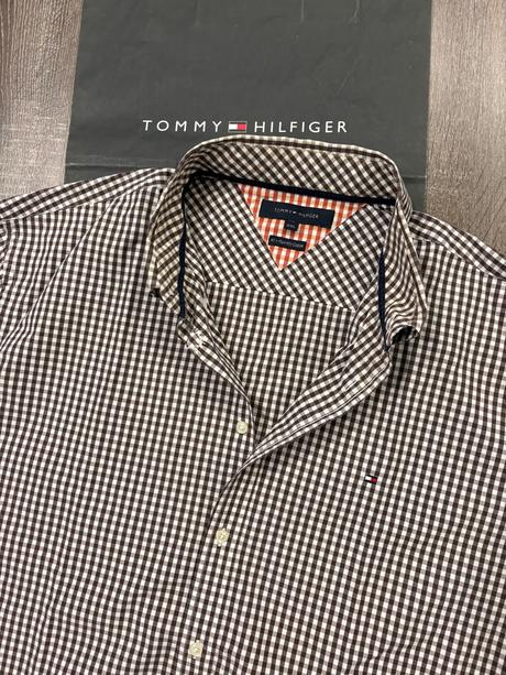 Tommy hilfiger kockovana panska kosela xxl, tommy hilfiger,xxl